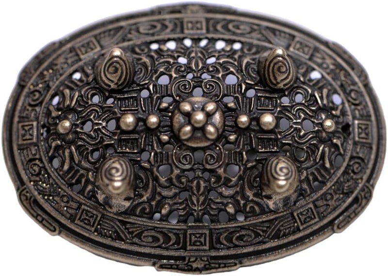 LANGHONG Norse Viking Brooch For Men Turtle Brooch Talisman Jewelry, Gift For Men - Image 2